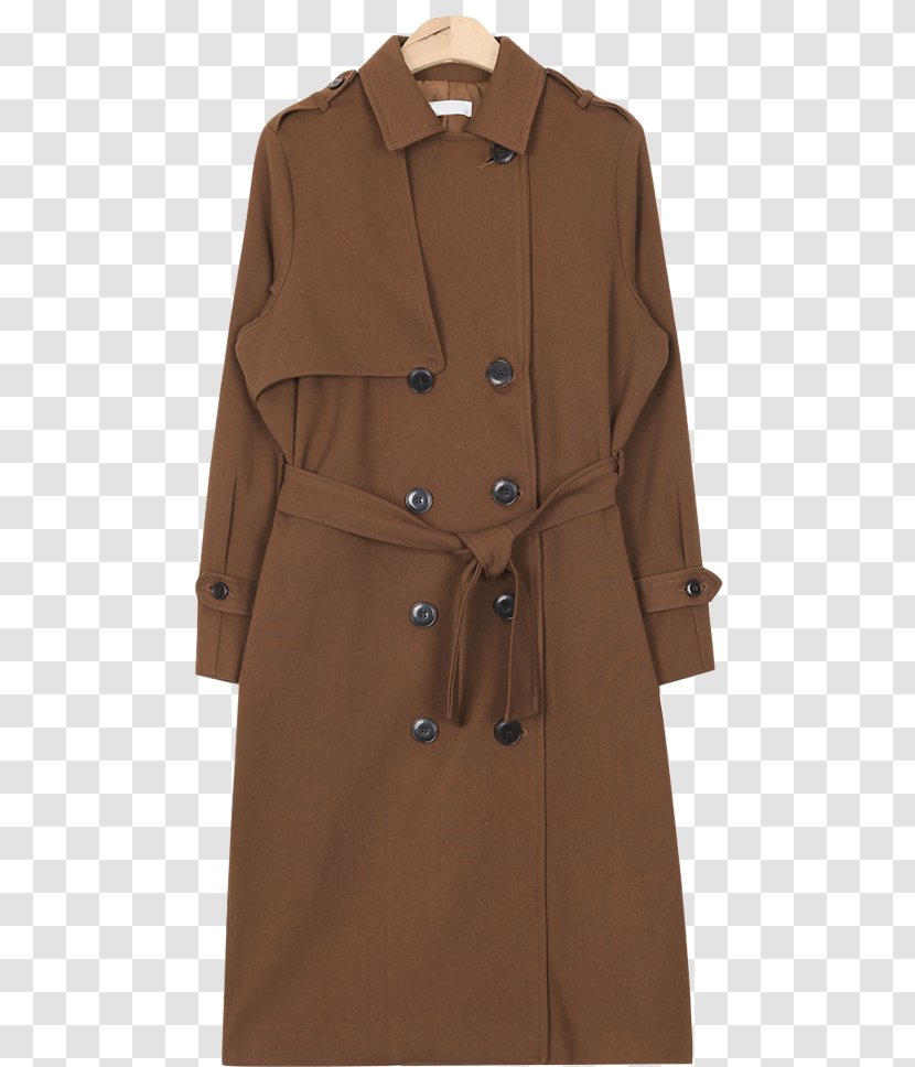 Trench Coat Overcoat Transparent PNG