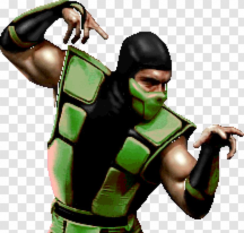 Ultimate Mortal Kombat 3 II Reptile - Cartoon - Versus Transparent PNG