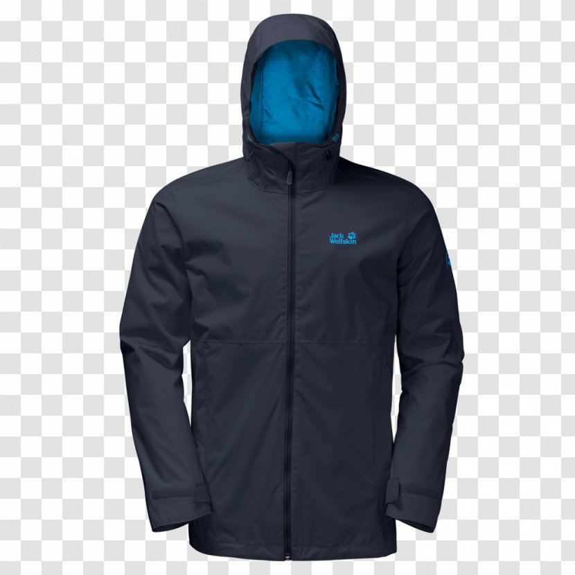 Hoodie Jacket Clothing Jack Wolfskin - Windbreaker Transparent PNG