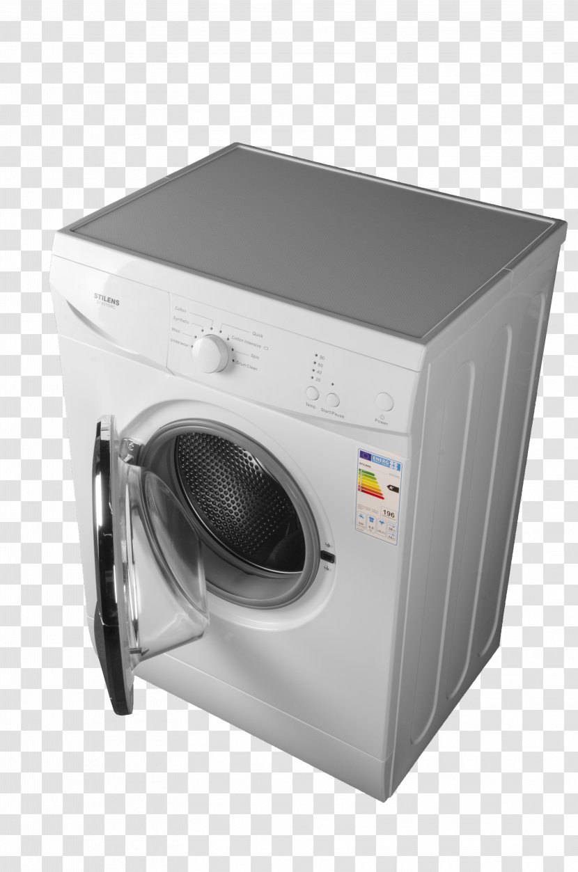 Clothes Dryer Washing Machines Electronics - Major Appliance - Design Transparent PNG