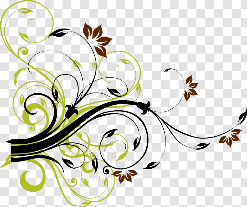 Decorative Arts Ornament Clip Art - Floral Design - Flourish Transparent PNG