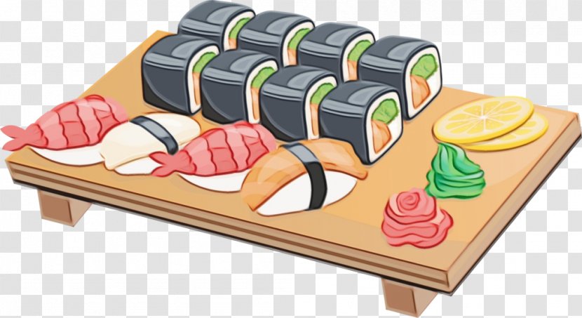 Sushi - Japanese Cuisine - Food Transparent PNG