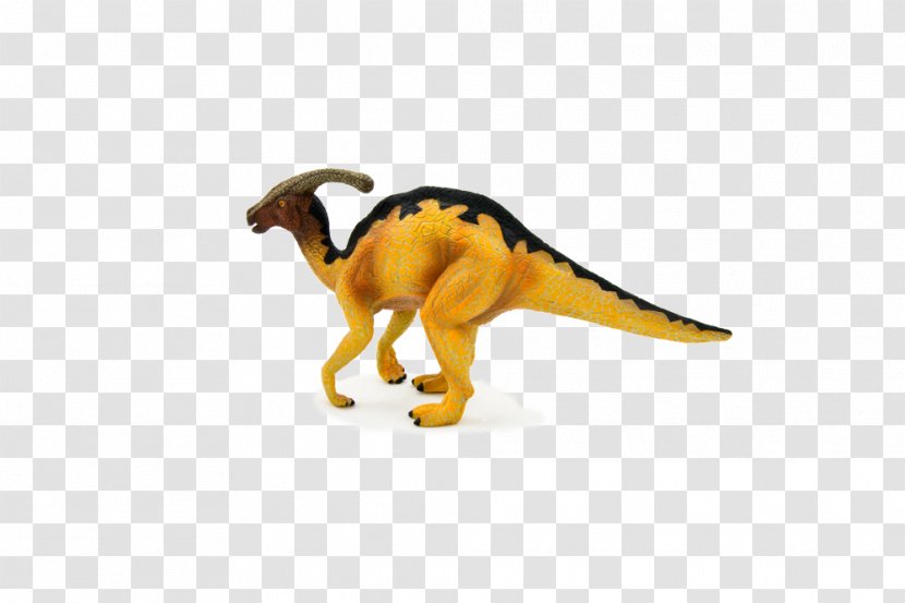 Velociraptor Parasaurolophus Dinosaur Animal Figurine Transparent PNG