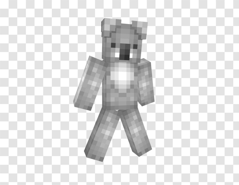 Minecraft Koala Mob Video Game Gray Wolf - Flower Transparent PNG