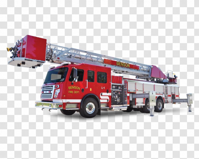 Fire Engine Firefighter Firefighting Apparatus Department - Truck Transparent PNG