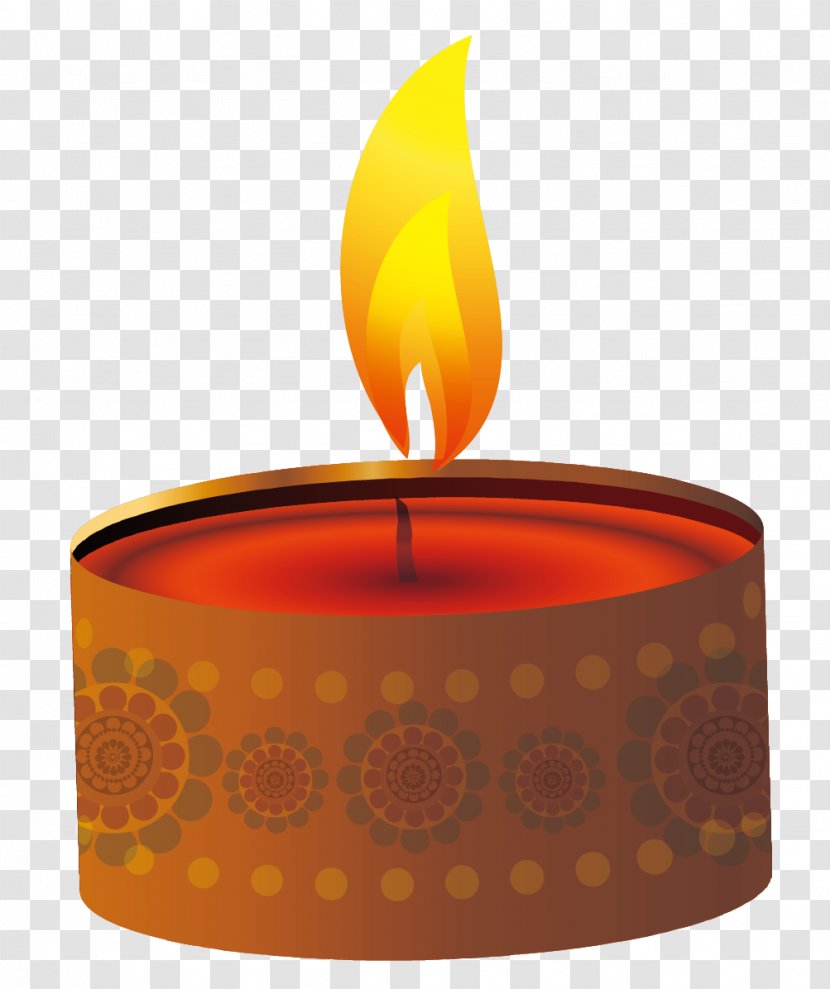 Candle Fire Flame - Yellow Material Transparent PNG