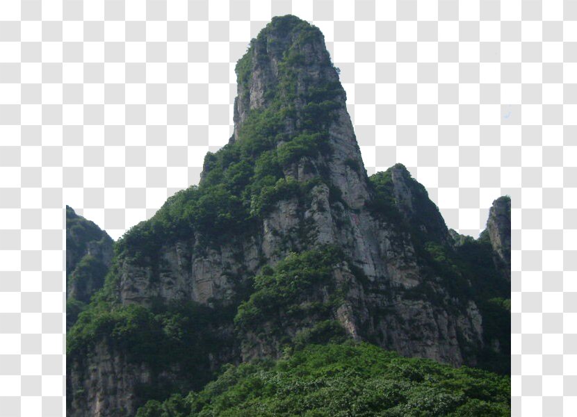 Mount Lu Lianxi District Scenery - Lushan Mountain Cliffs Transparent PNG