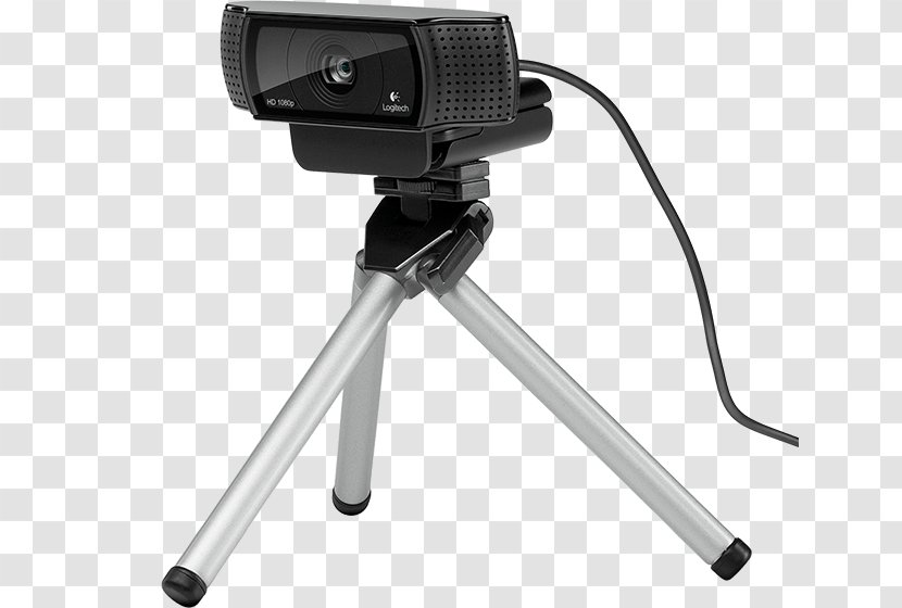 Amazon.com 1080p Webcam High-definition Video Logitech - Videotelephony - Web Camera Transparent PNG