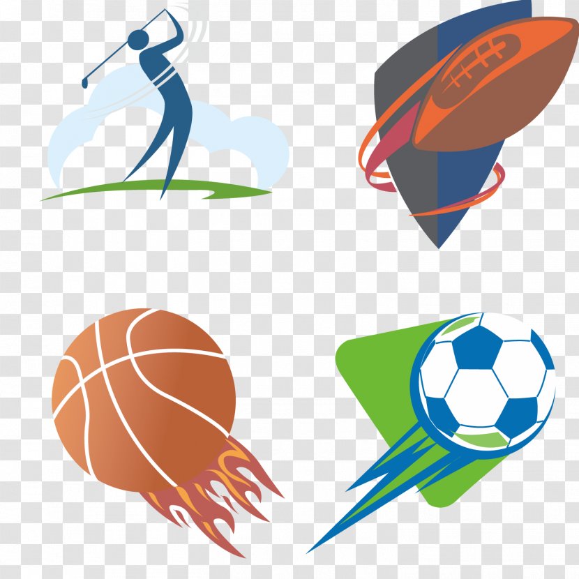 Golf Sport Clip Art - Sports Logo Vector Transparent PNG