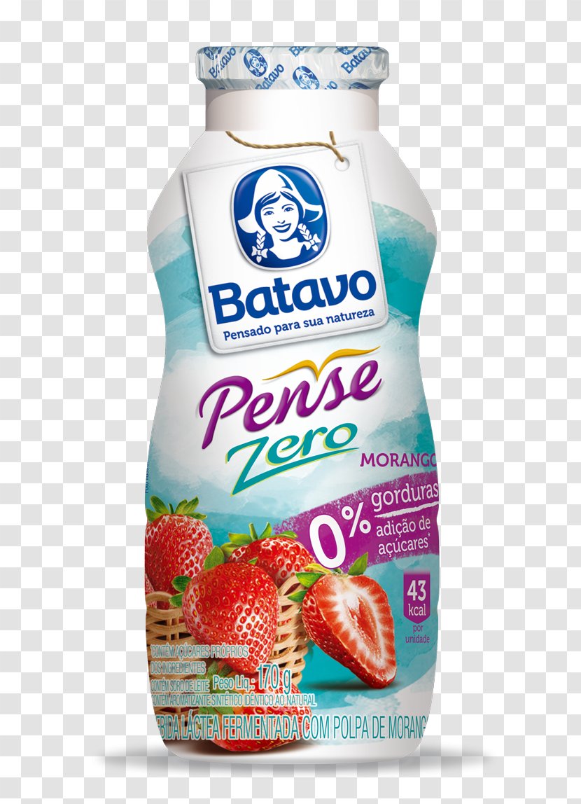 Milkshake Smoothie Bebida Láctea Yoghurt - Batavo - Milk Transparent PNG