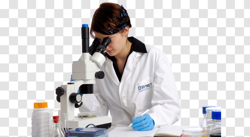 Medical Laboratory Hospital Physician Science - Microscope Transparent PNG
