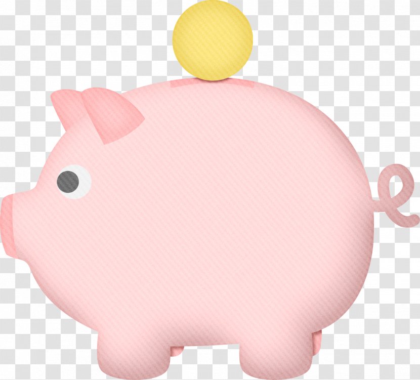 Snout Piggy Bank Pink M - Saving - Pig Transparent PNG