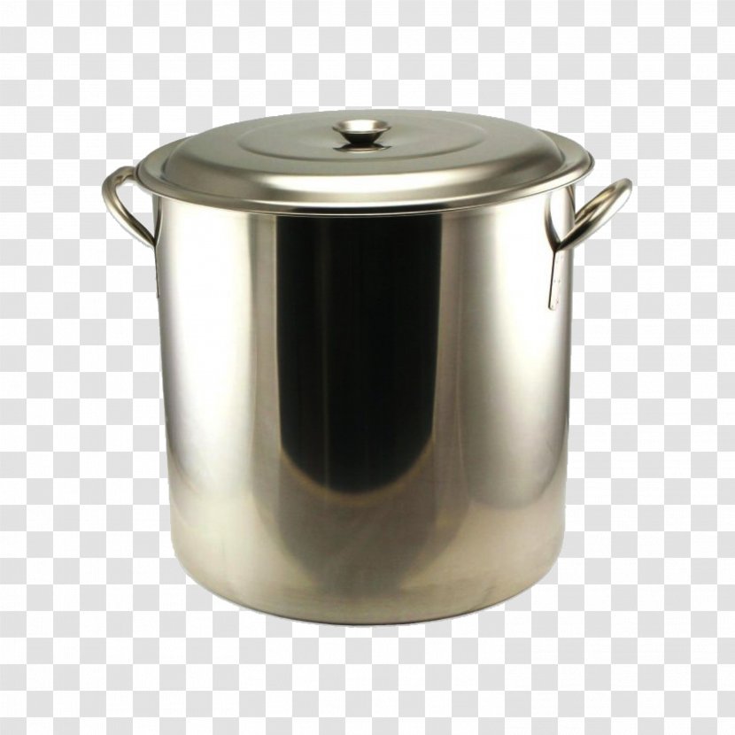 Kettle Beer Stainless Steel Lid - Cookware And Bakeware - Pot Transparent PNG