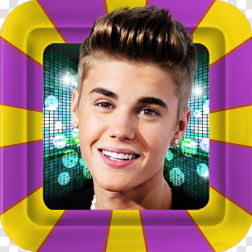 Yellow Violet Purple Magenta Hair Coloring - Heart - Justin Bieber Transparent PNG