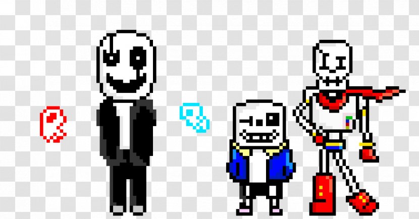 Pixel Art Cartoon Reboot - Sans Transparent PNG