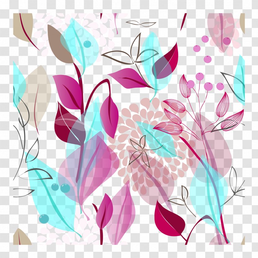 Euclidean Vector Flower - Illustration - Flowers Free Picking Download Transparent PNG