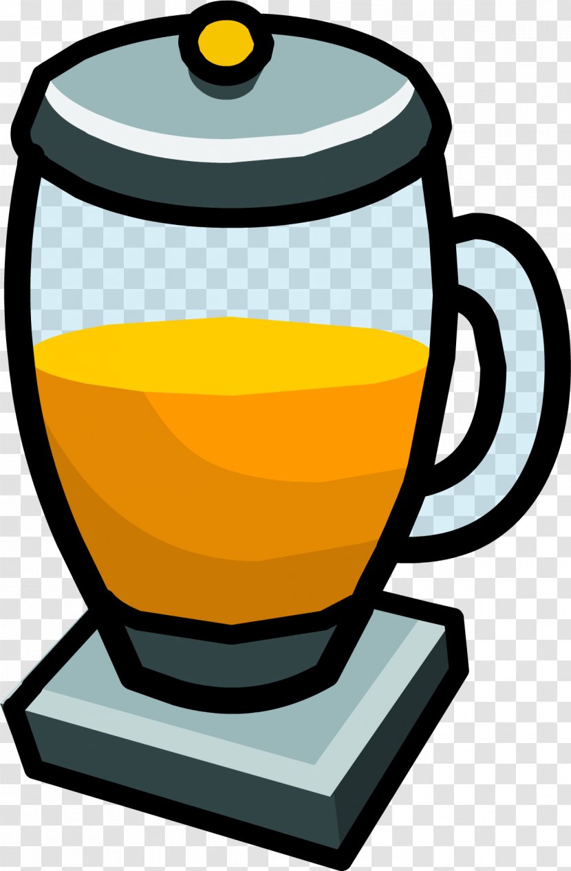 Club Penguin Ice Cream Orange Juice Smoothie - Wiki - Blender Transparent PNG