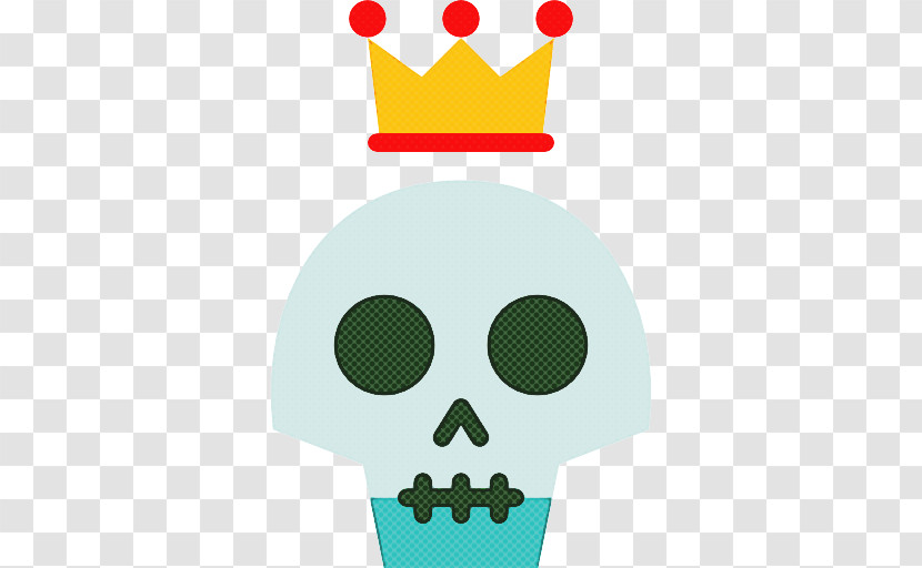 Bone Skull Symbol Transparent PNG