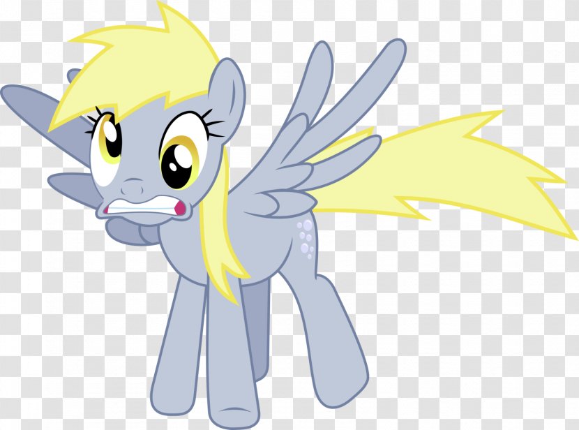Derpy Hooves Pony Whiskers Rarity Fluttershy - Startle Transparent PNG