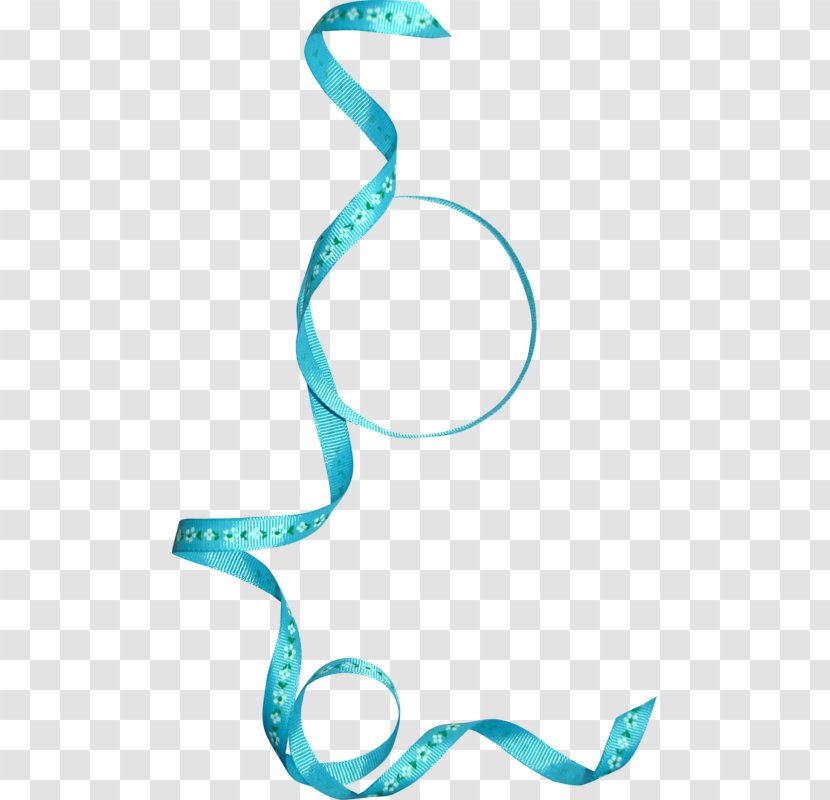 Turquoise Line Organism Neck Clip Art - Headgear Transparent PNG