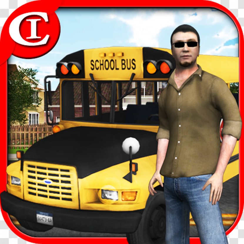 Crazy School Bus Driver 3D Android Amazing Physics Racing Games - Game Transparent PNG