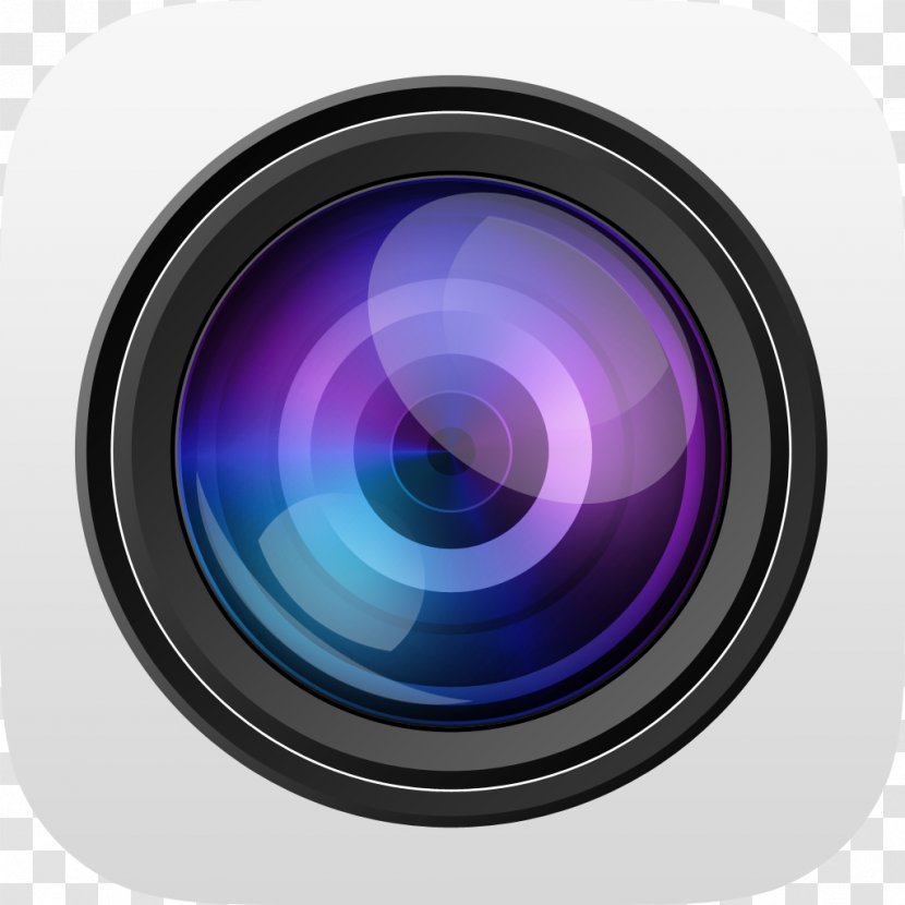 Camera Lens - Shutter - Icon Design Transparent PNG