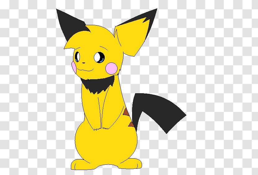 Whiskers Pichu Dog Pikachu Cat - Character Transparent PNG