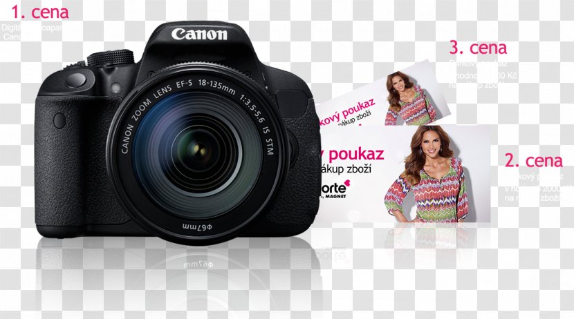 Canon EOS 700D EF-S 18–135mm Lens 750D 600D 18–55mm - Camera Accessory Transparent PNG