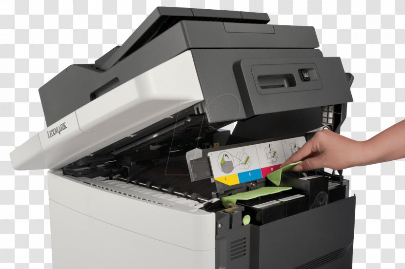 Multi-function Printer Lexmark CX417de Laser Printing Transparent PNG