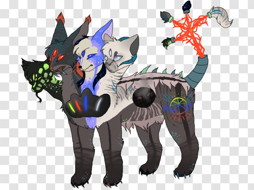 Cat Dog Canidae Clip Art - Mythical Creature Transparent PNG