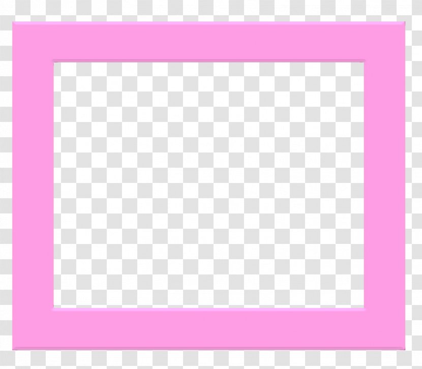 Background Pink Frame - Rectangle - Magenta Picture Transparent PNG