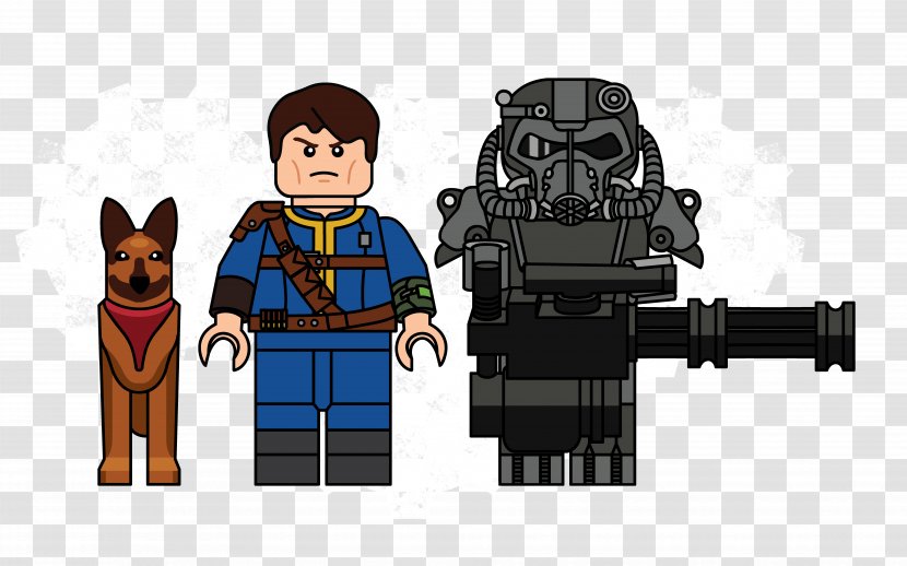 Fallout 4 Lego Minifigure 3 - Bethesda Softworks Transparent PNG