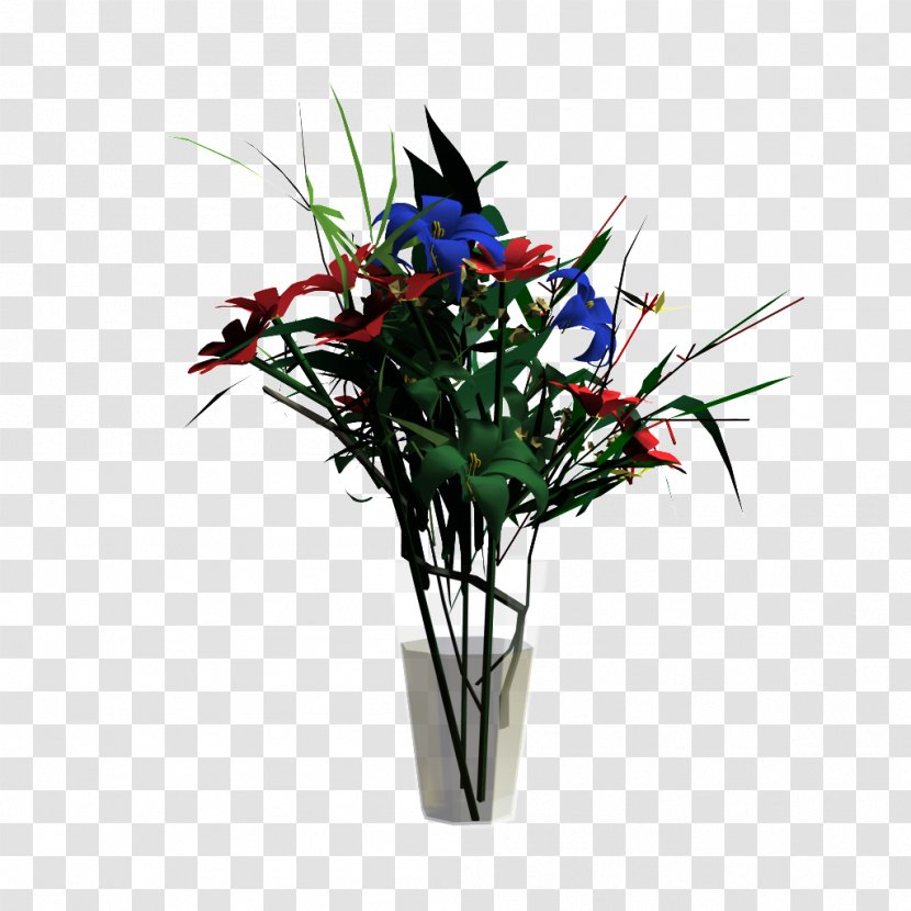 Floral Design Vase Cut Flowers - Flowerpot - Arrangement Transparent PNG