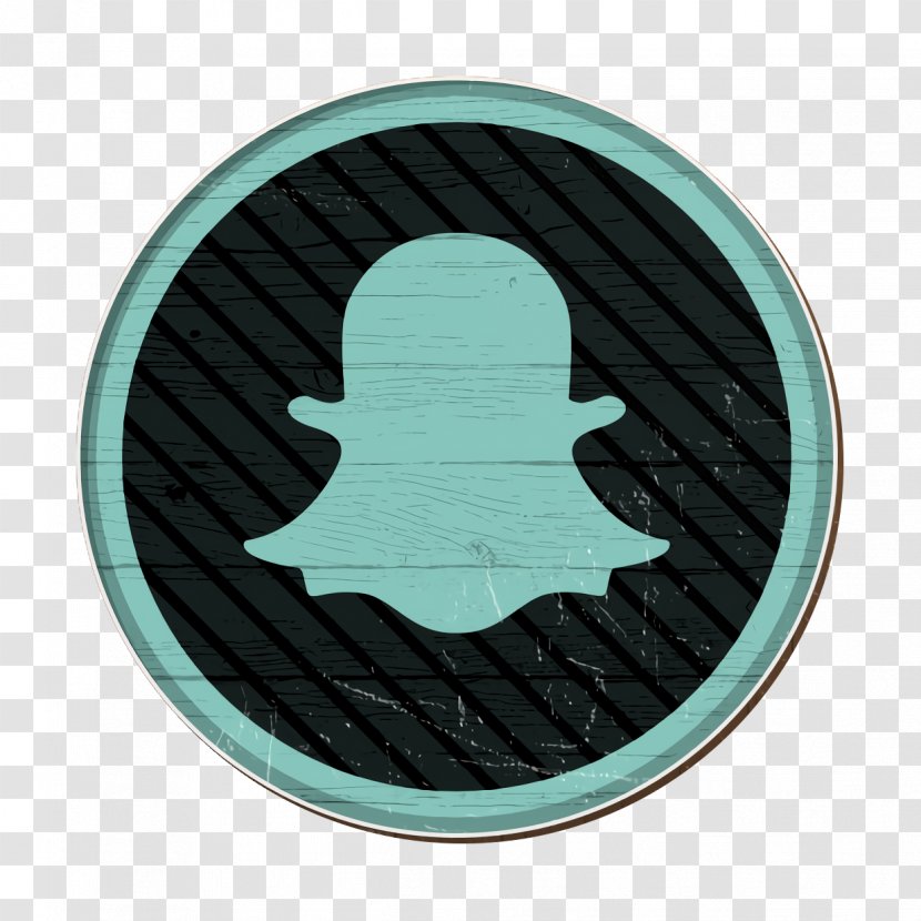 Media Icon Online Snapchat - Teal - Tree Leaf Transparent PNG