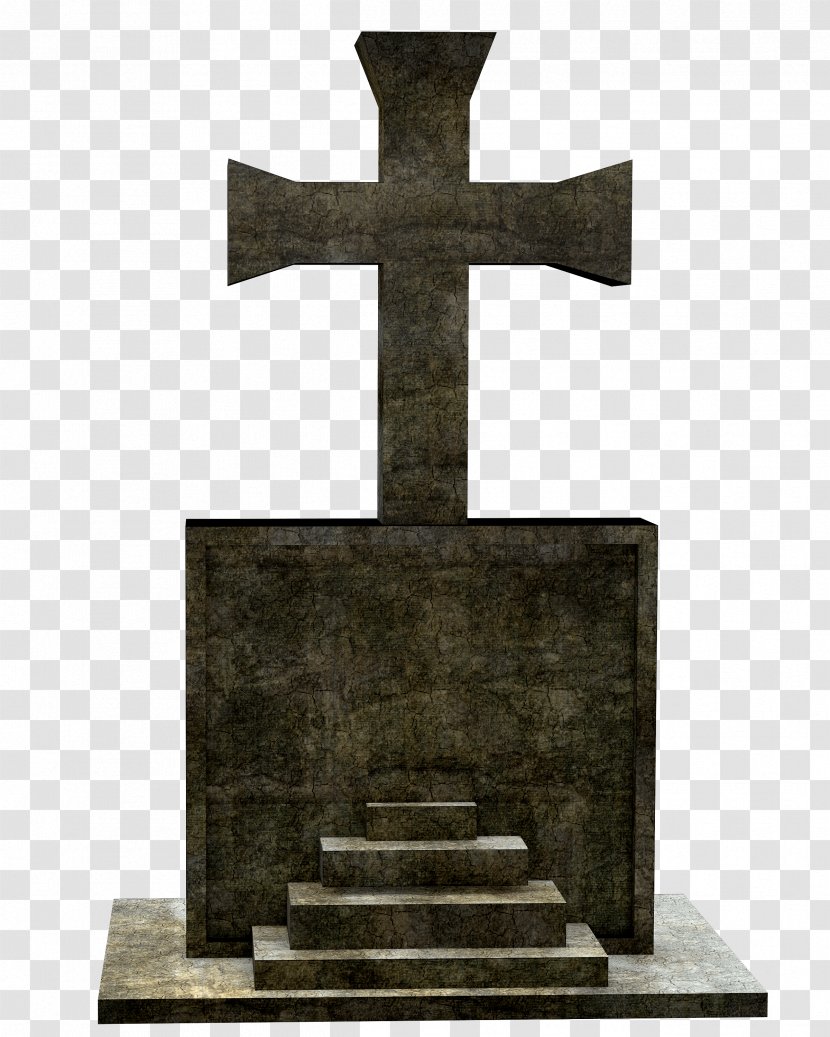 Cross Headstone Religion Grave Cemetery - History Of Religions Transparent PNG