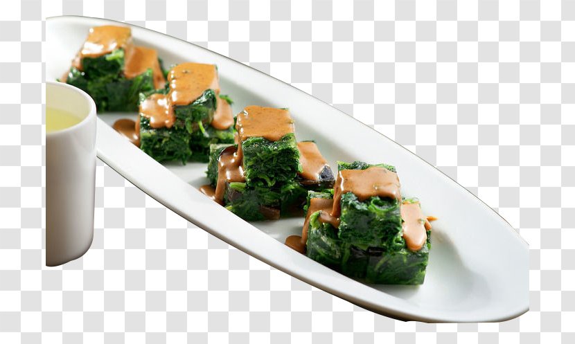 Vegetarian Cuisine Chinese Leaf Vegetable Spinach - JJ Hemp Food Frozen Transparent PNG