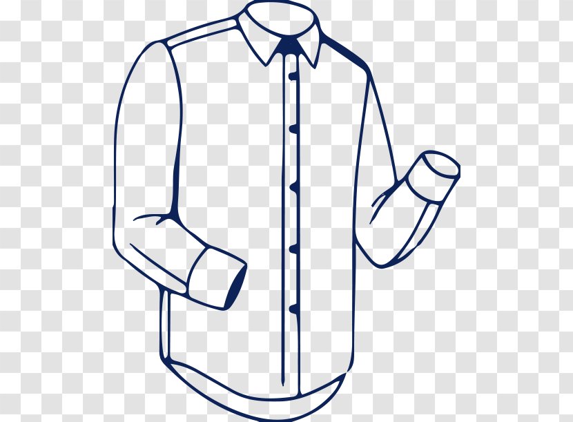 Sleeve Clip Art Dress Shirt T-shirt - Area Transparent PNG