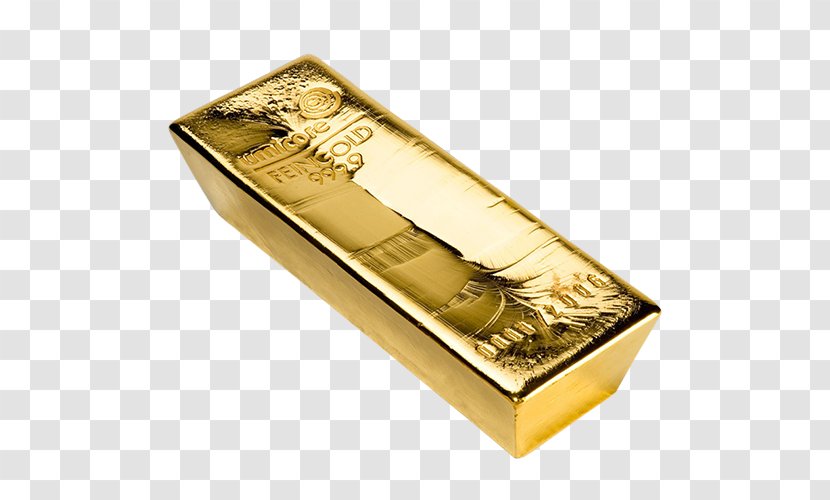 Gold Bar Bullion Good Delivery As An Investment - Ingots Transparent PNG