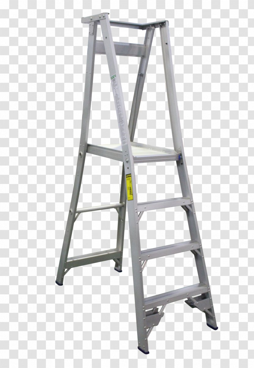 Ladder Fiberglass Scaffolding Aluminium Handrail - Cartoon Transparent PNG