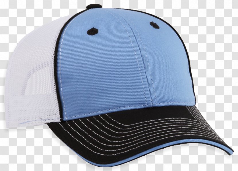 Baseball Cap Hat Headgear Visor - Brand - Light Blue Transparent PNG
