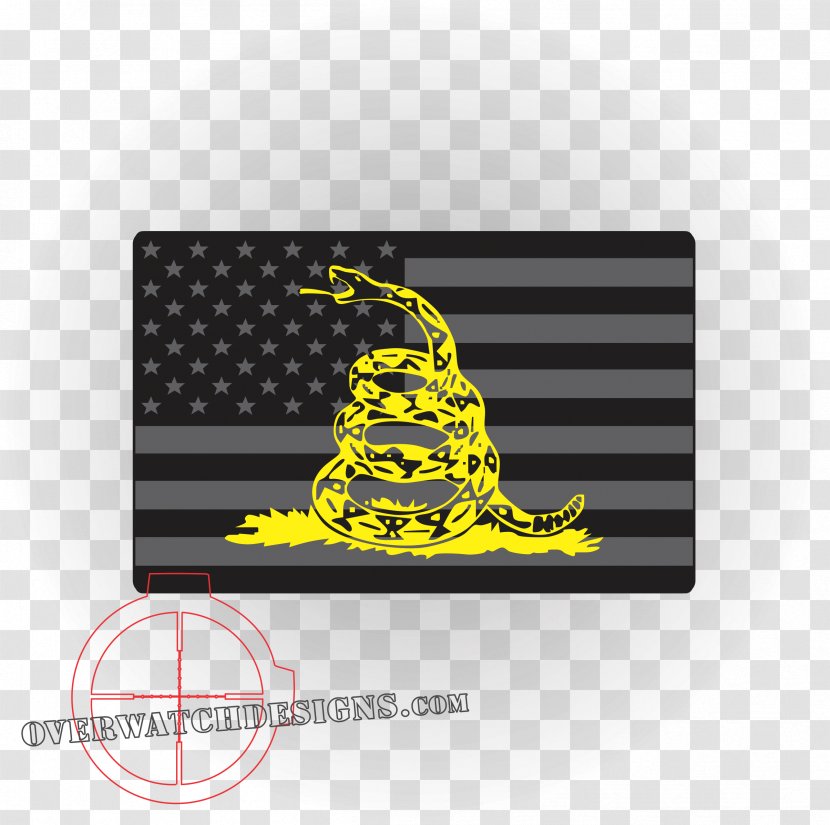 Gadsden Flag Of The United States Patch - Wikipedia Transparent PNG
