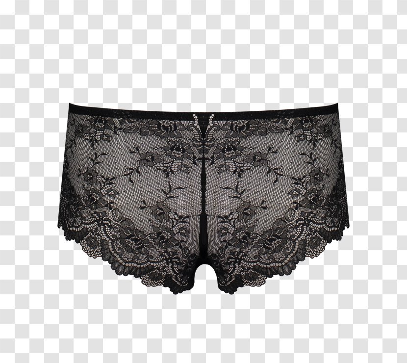 Briefs Waist Underpants Black M - Cartoon - Lace Blue Transparent PNG