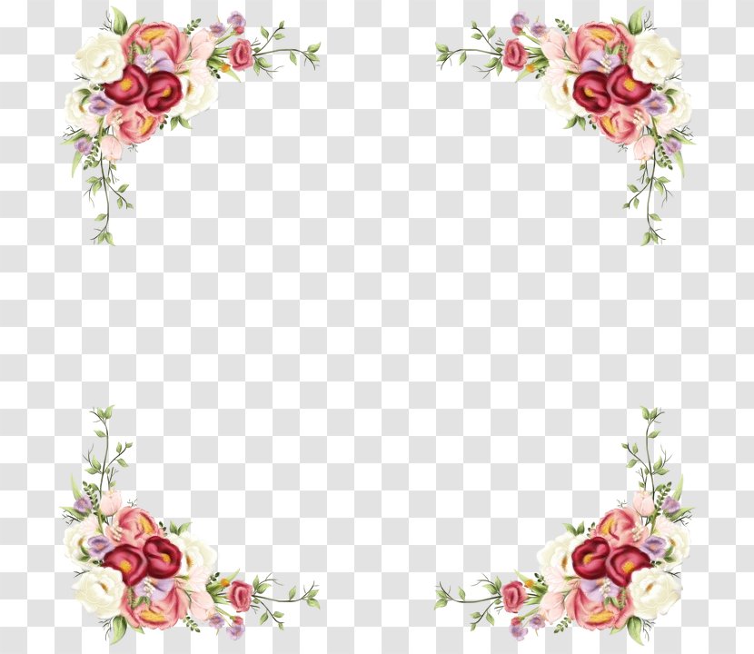 Flowers Wedding Invitation Watercolor - Floral Design - Pedicel Heart Transparent PNG