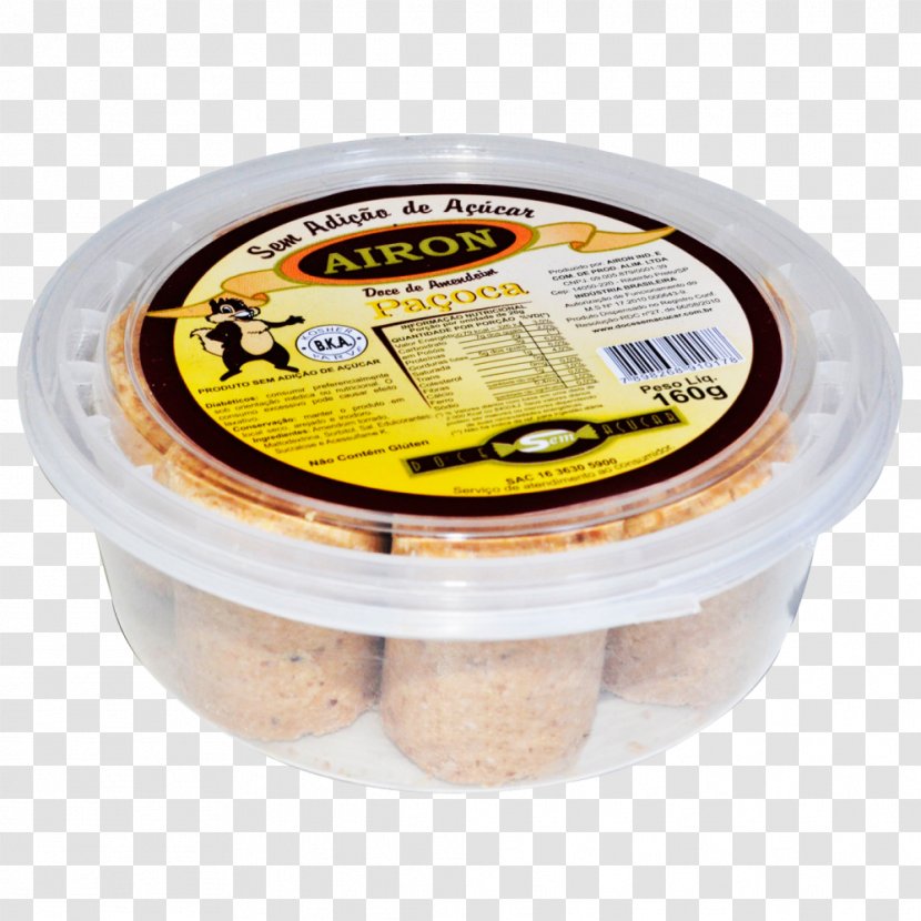 Paçoca Brittle Sugar Substitute Peanut Food - Dish - Pure Ghee Transparent PNG
