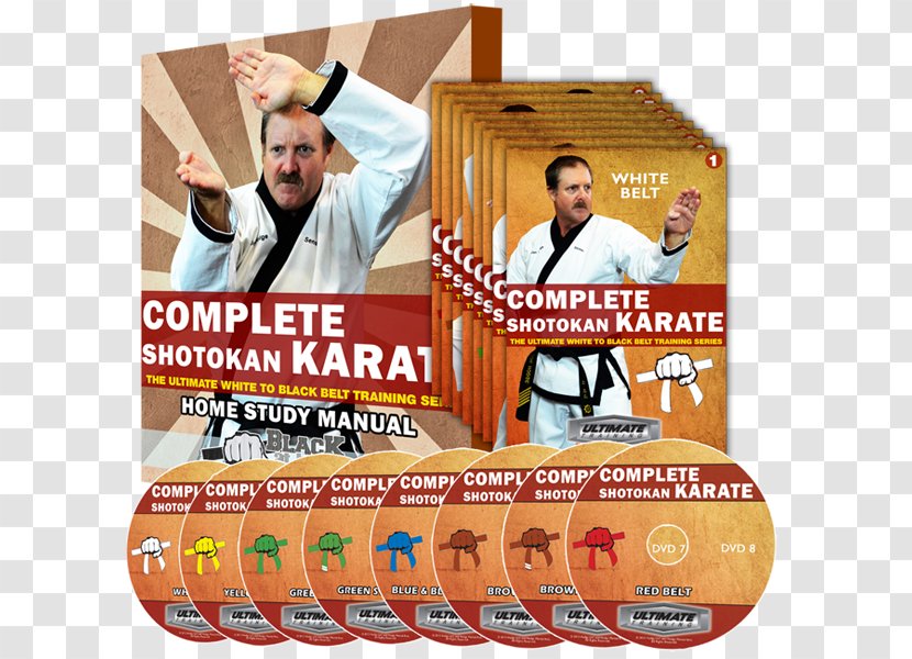 Shotokan Karate Black Belt Martial Arts DVD Transparent PNG