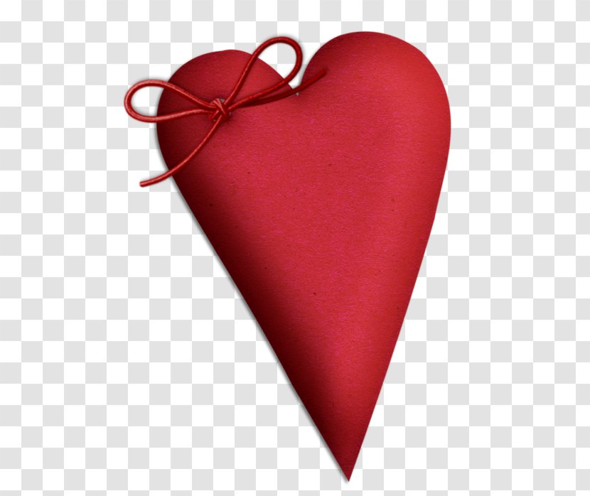 Heart Love Valentine's Day Red - Artesanato Transparent PNG