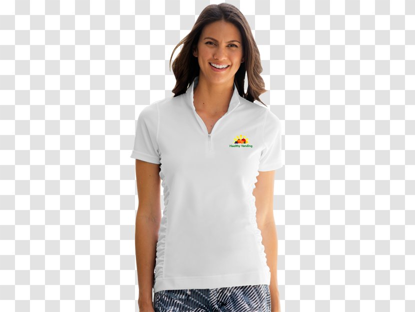 T-shirt Polo Shirt Hoodie Sleeve Sweater - Dress - Women Transparent PNG