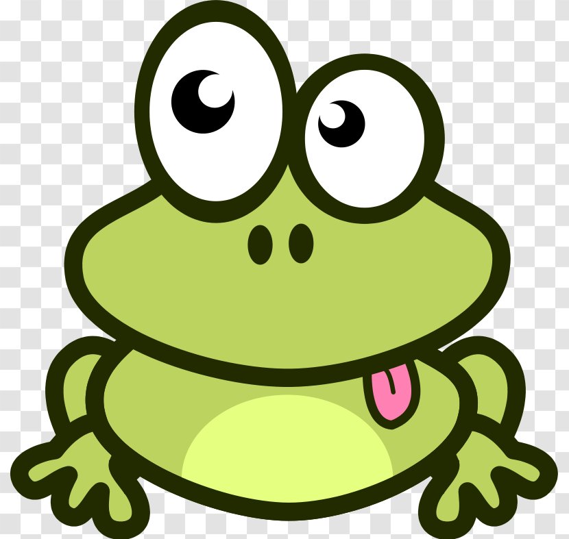 The Frog Prince Cartoon Clip Art - Silly Toad Cliparts Transparent PNG