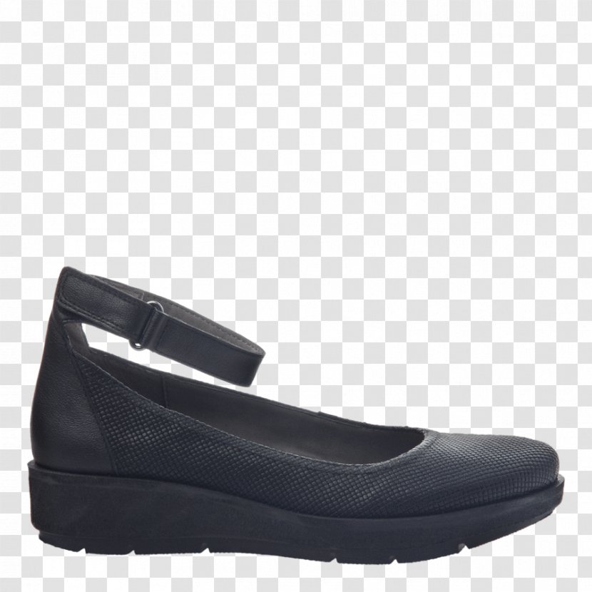 Slip-on Shoe Leather Walking Pump - Basic - Flat Footwear Transparent PNG