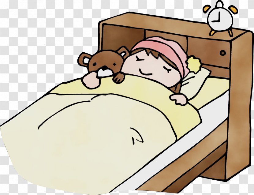 Clip Art Vector Graphics Bedtime Openclipart - Furniture - Child Transparent PNG